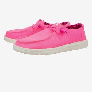 Neon Pink Hey Dudes-sold